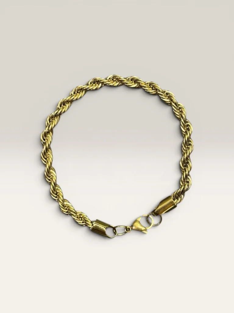 Pulseras Tourbillon Dorada 6.0 mm