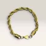 Pulseras Tourbillon Dorada 7.0 mm