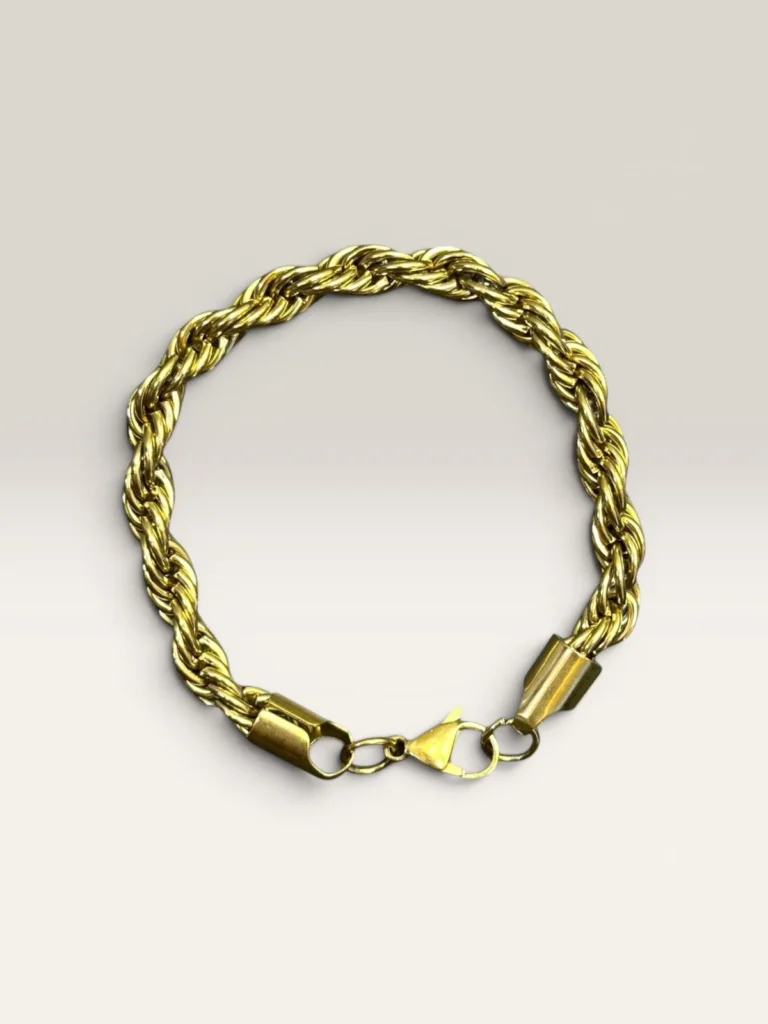 Pulseras Tourbillon Dorada 7.0 mm