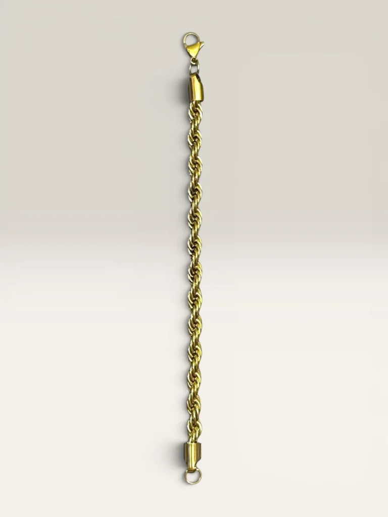 Pulseras Tourbillon Dorada 7.0 mm