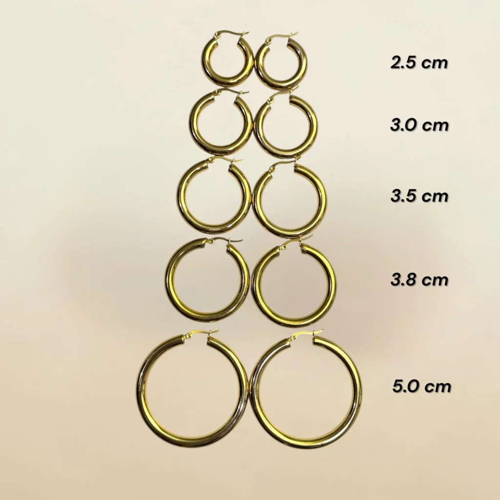 Argollas Redondas Tubular de 5.0 mm