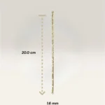Pulseras Cartier Dorada 1.6 mm