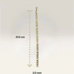 Pulseras Cartier Dorada 2.0 mm