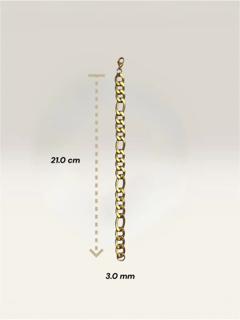 Pulseras Cartier Dorada 3.0 mm