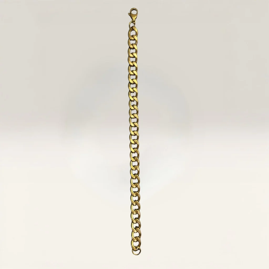 Pulseras Grumet Dorada 2.5 mm