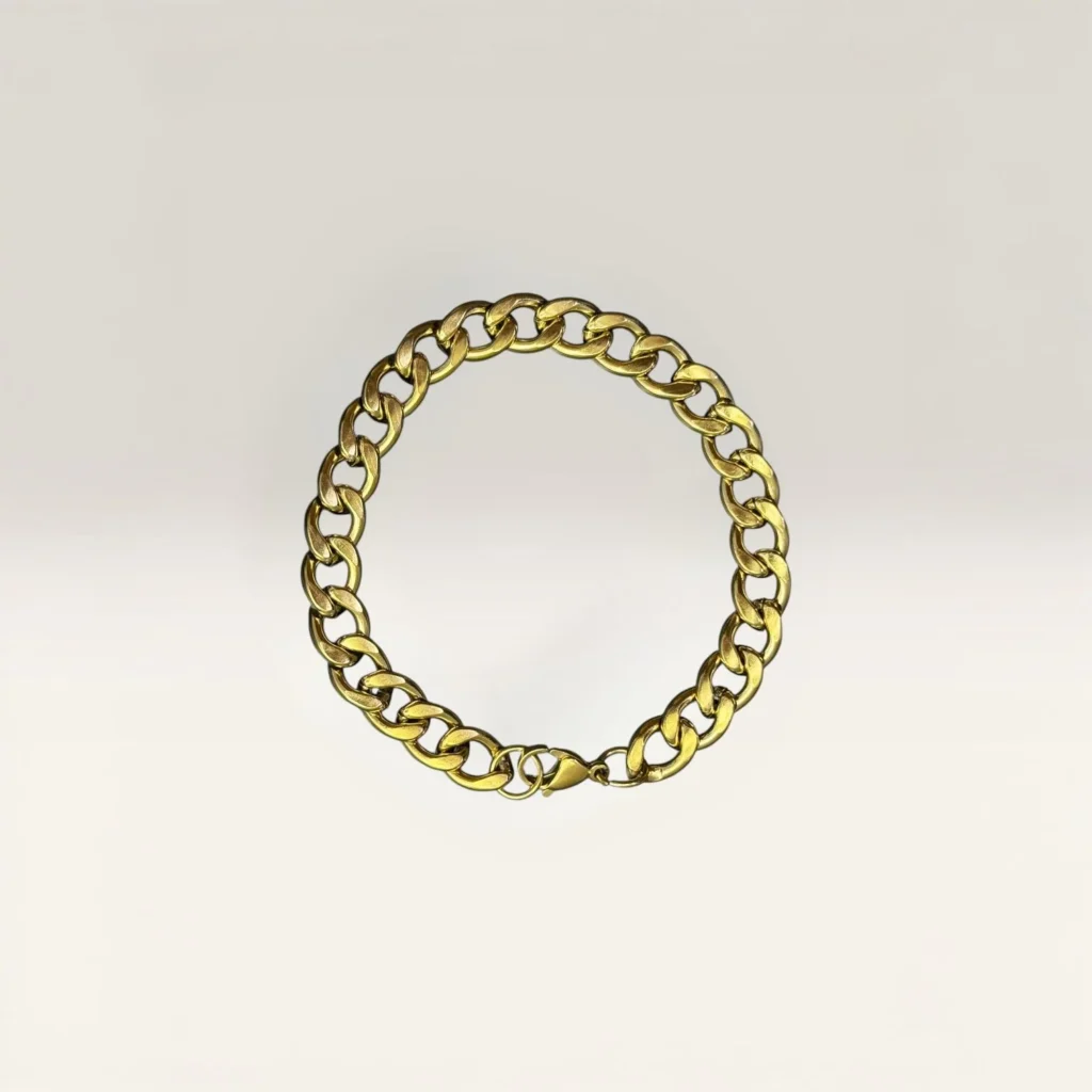 Pulseras Grumet Dorada 2.5 mm