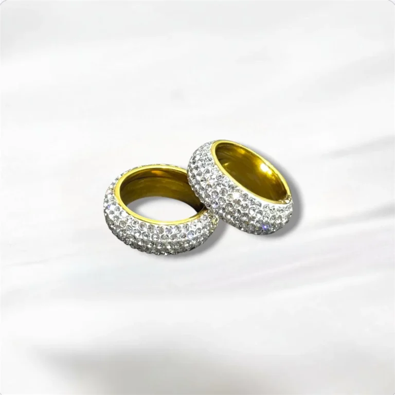 Caja de 36 Anillos Con Circonitas