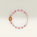 Pulseras Ojo Turco con Dije de San Benito