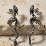 Pendientes Colgantes de Dragón