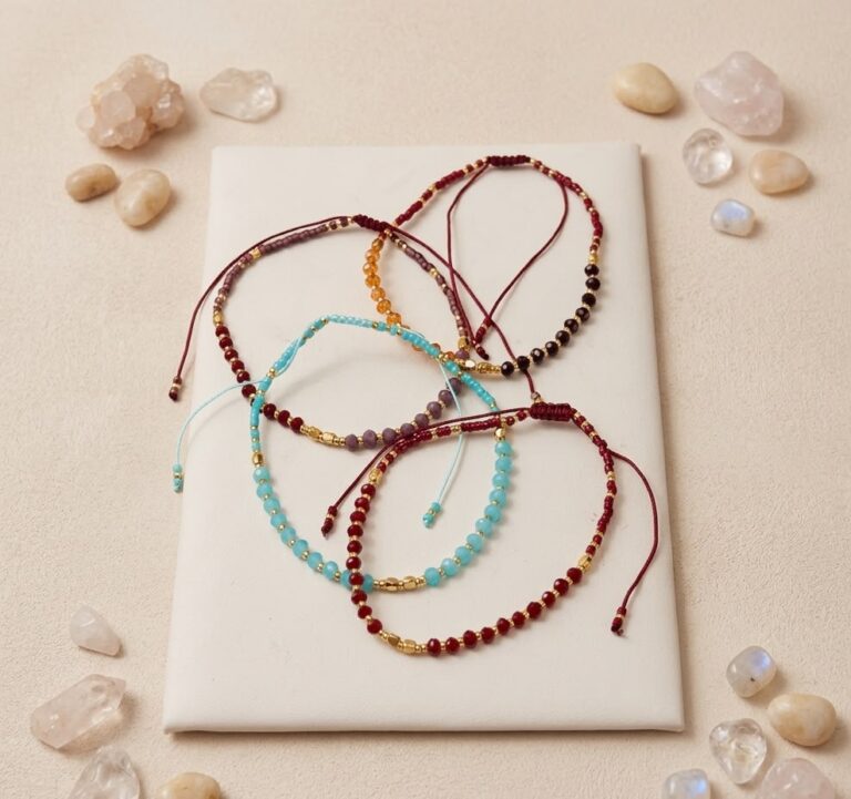 Pulsera de Cristales Miyuki Ajustable