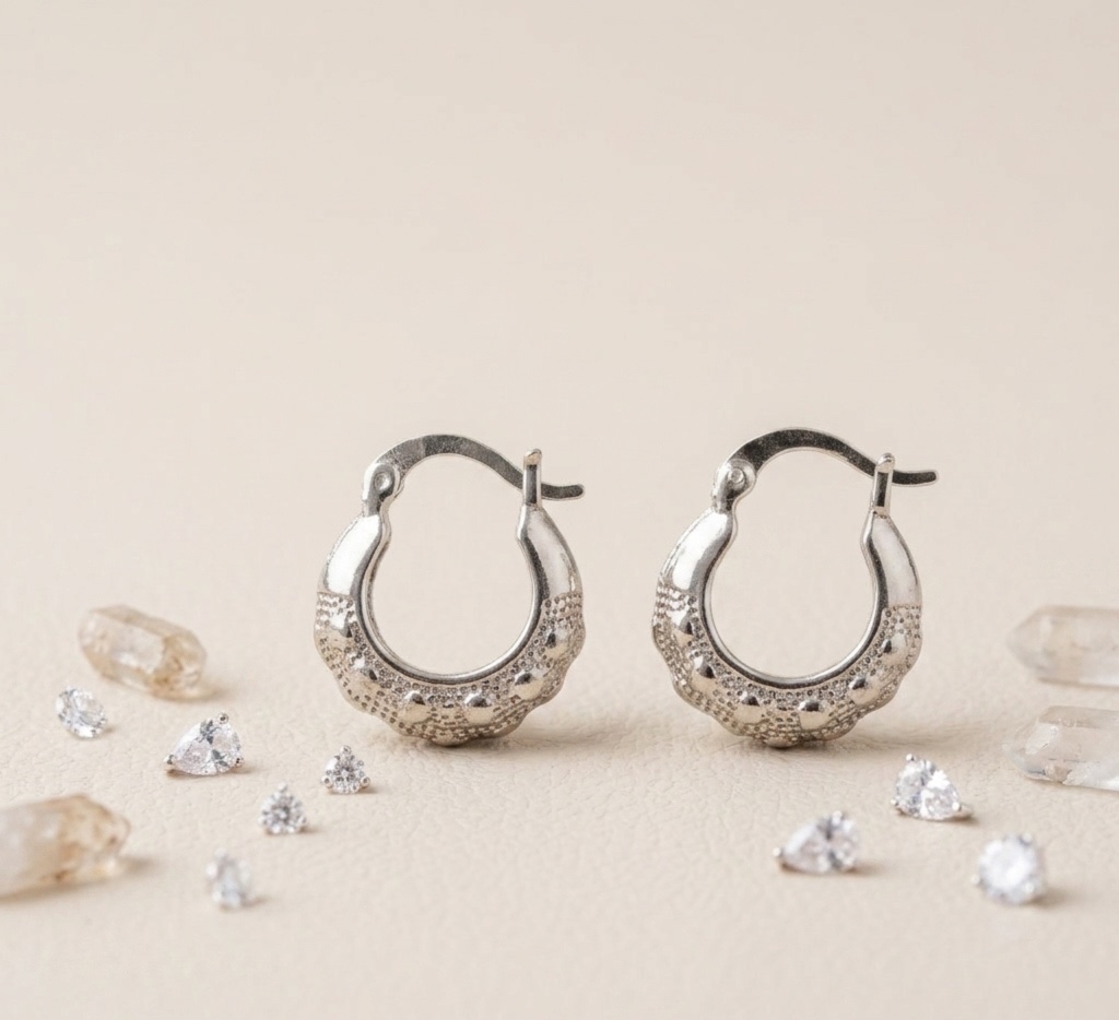 Aros Argolla Estilo Bali Texturizados