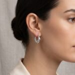 Pendientes de Aro Estilo Croissant