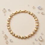 Pulsera de Estrellas de Rodio con Cristales Brillantes