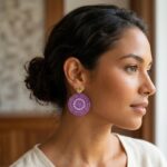 Aros Mandala Maxi Tejidos a Mano en Mostacillas Miyuki Delicas