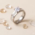 Anillo de Matrimonio y Compromiso «Eternidad» con Circones Plateado