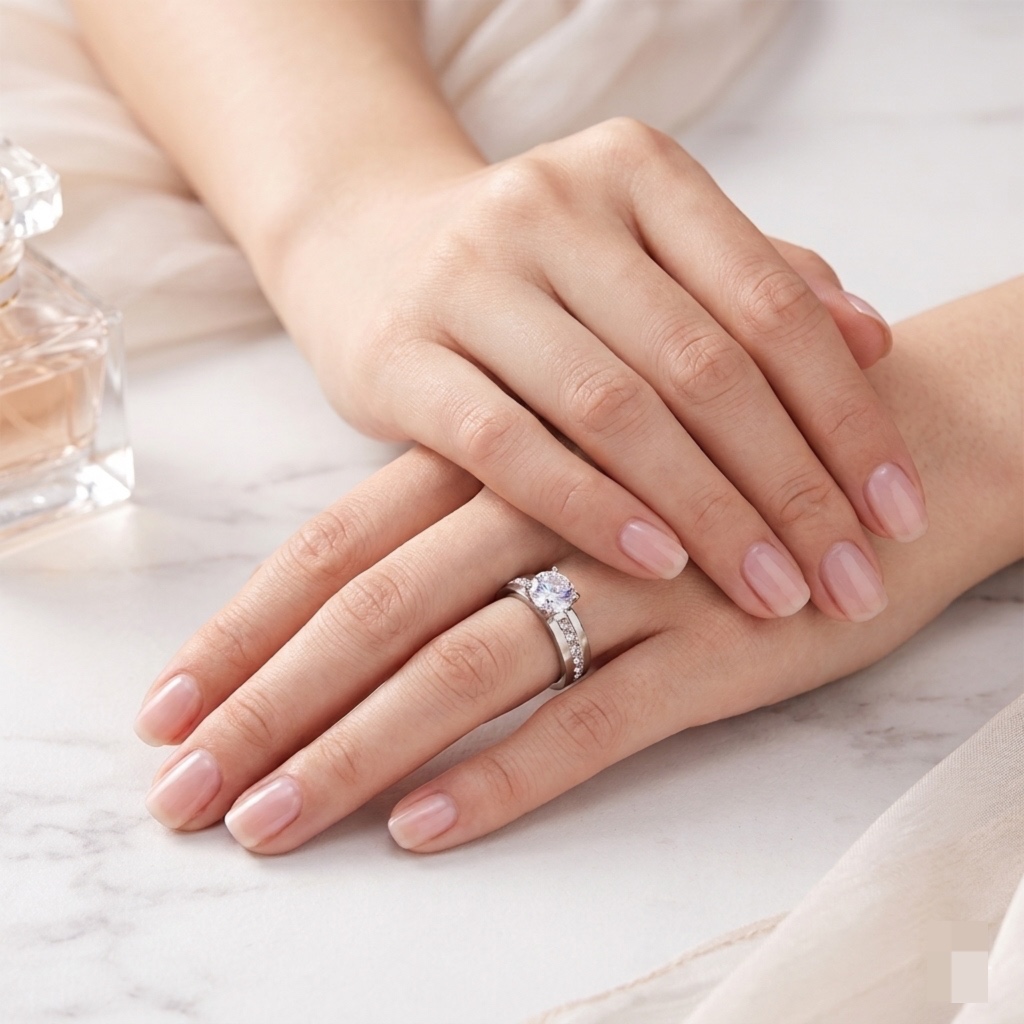 Anillo de Matrimonio y Compromiso «Eternidad» con Circones Plateado