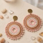 Aros Colgantes de Mostacillas Artesanales – Colección Étnica Chic