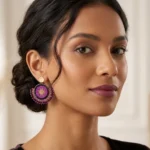 Aros de Mostacillas Artesanales – Colección Geométrica Boho